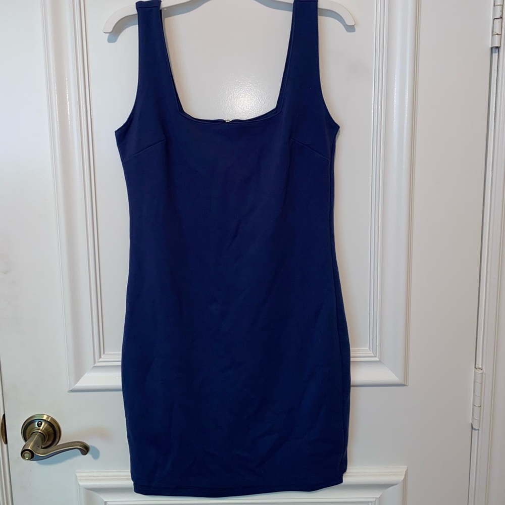 Forever 21 navy blue cocktail dress